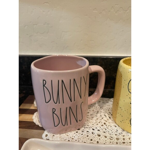 Rae Dunn 4 piece happy Easter set